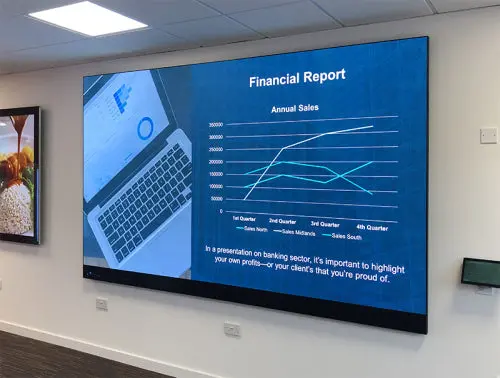 165" Fine-Pitch Led Video Wall System For High-Resolution Presentations 1