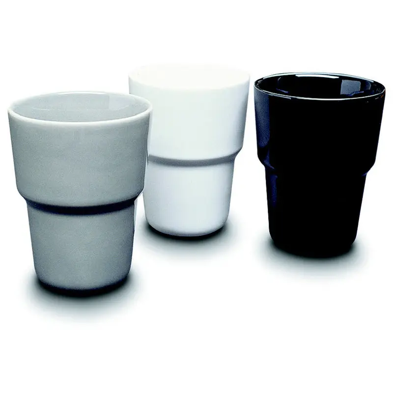2-Piece Gray 'Eat' Mug Set 1