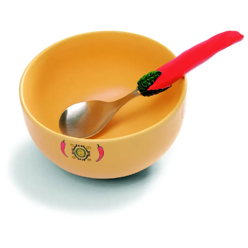 20 Cm Salad Bowl With Integrated Serving Spoon 1