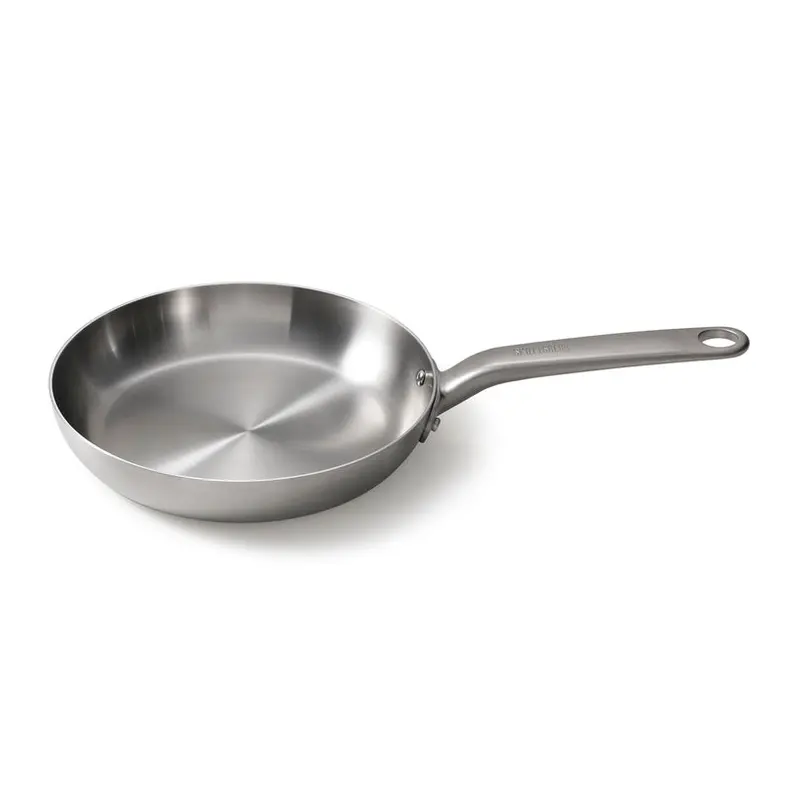 24 Cm Stainless Steel Frying Pan With 5 Cm Depth – 1.5 L Capacity 1