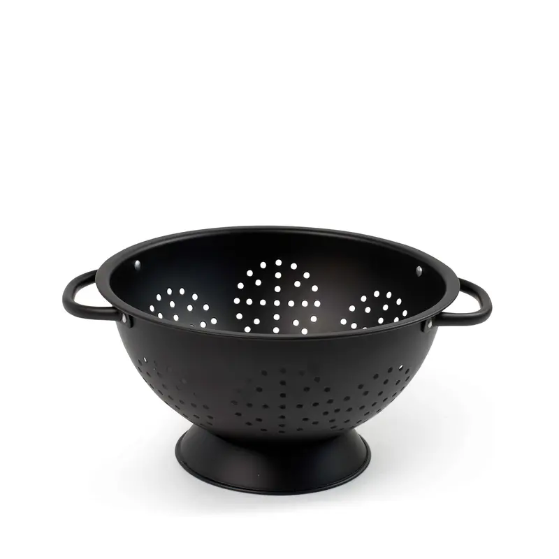 24Cm Stainless Steel Colander For Kitchen Use 1