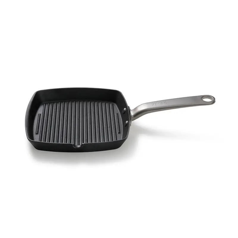 24×24 Cm Square Cast Iron Grill Grate With 3.5 Cm Height 1