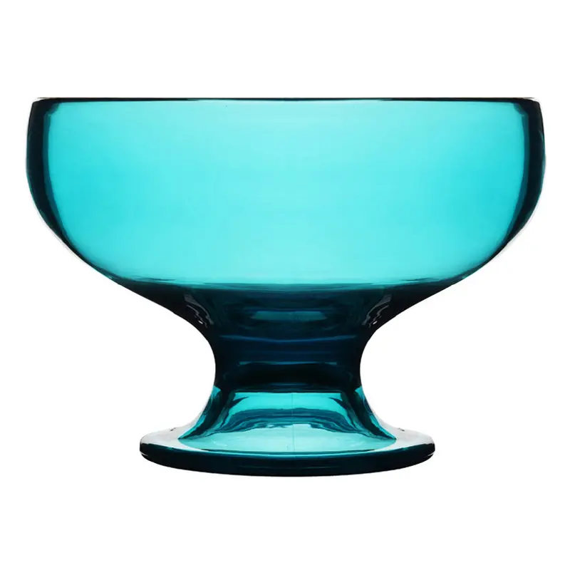 4-Pack Blue Acrylic Ice Cream Bowls – 25 Cl, 11X8 Cm 1
