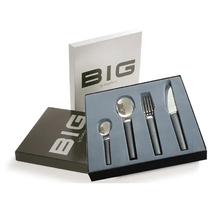 4-Piece Oversized Stainless Steel Cutlery Set 1