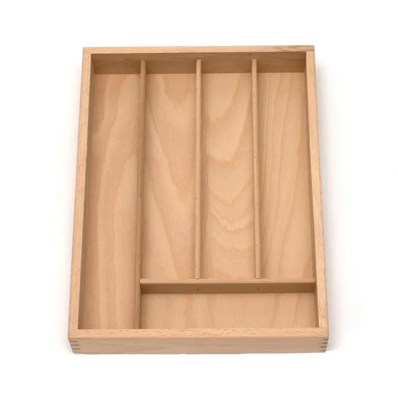 5-Compartment Drawer Cutlery Organizer – 36X27X5 Cm 1