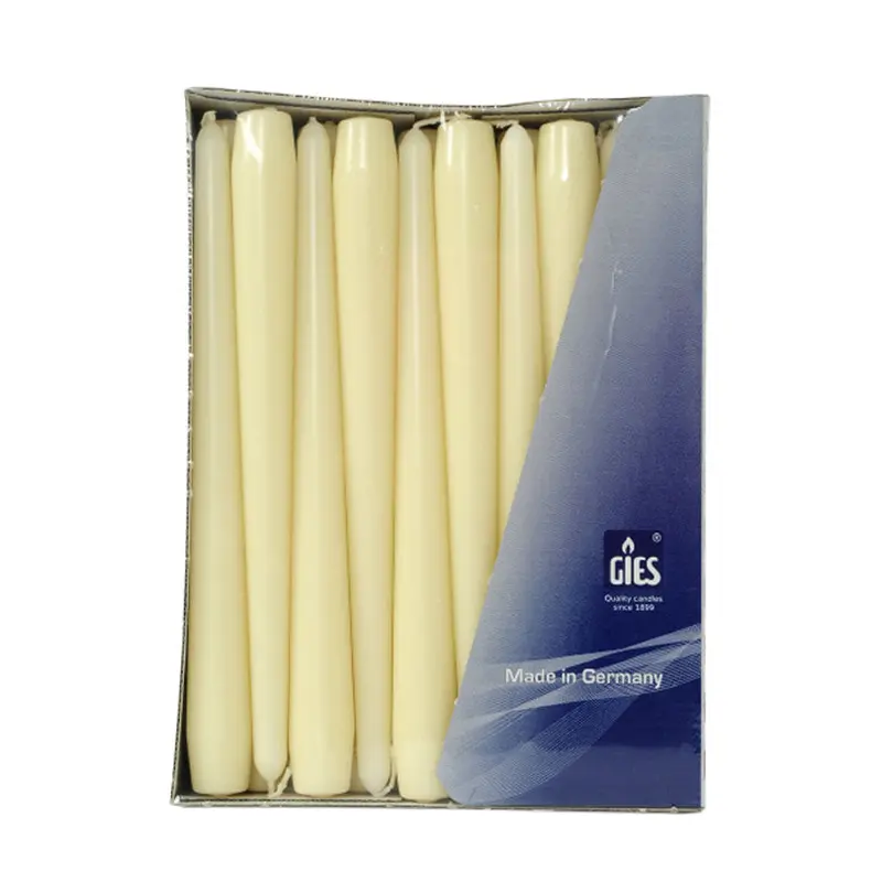 50-Pack Premium Pillar Candles – 25 Cm Height 1