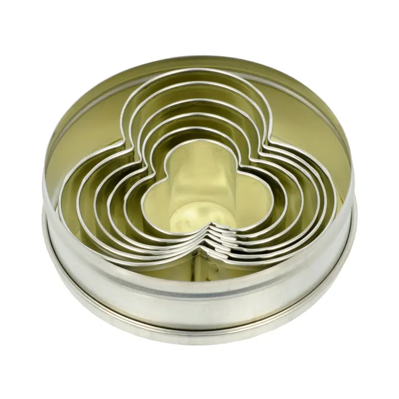 6-Piece Clover-Shaped Mold Set – 4 To 8 Cm 1