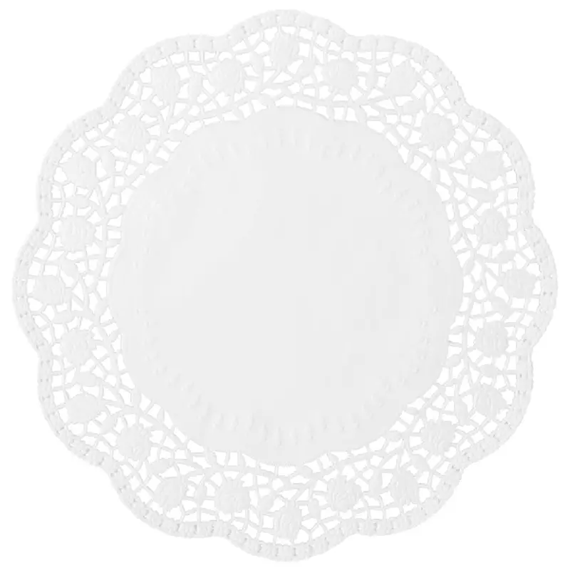 6-Piece Rose-Printed Cake Liners – 36 Cm Diameter 1