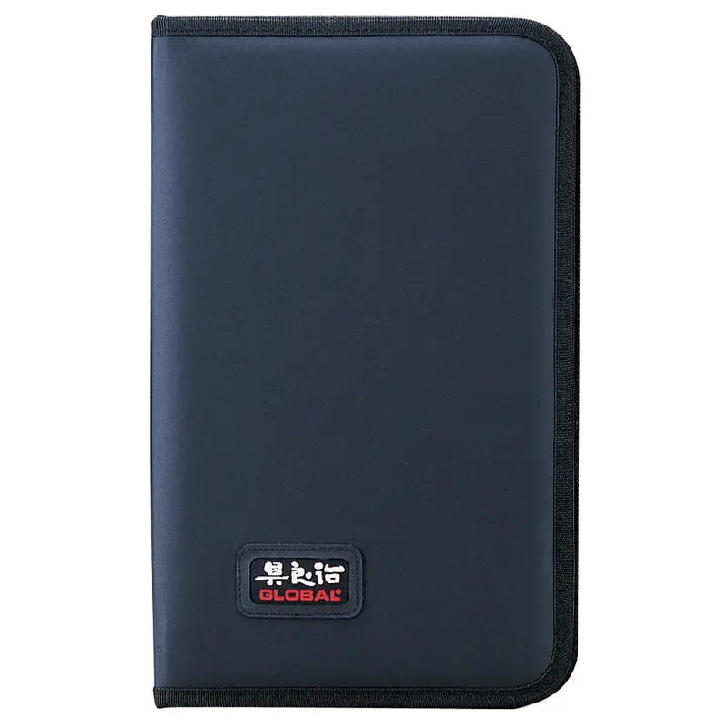 7-Slot Zippered Knife Roll – G-666/07, 23.5X3X37.5 Cm 1