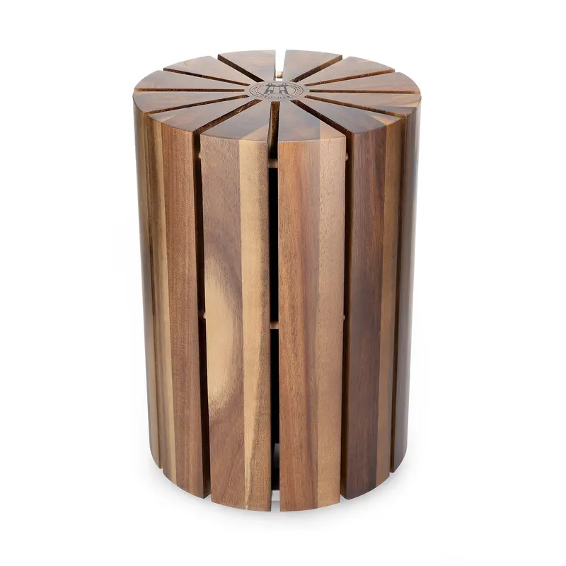 Acacia Wood Giotto Knife Storage Block 1