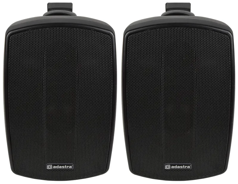 Adastra 100.919Uk 30W Compact Speaker Set – Space-Saving Black Audio Solution 1