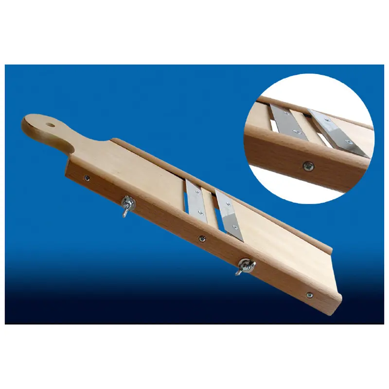 Adjustable Dual-Blade Food Slicer (41×14 Cm) 1
