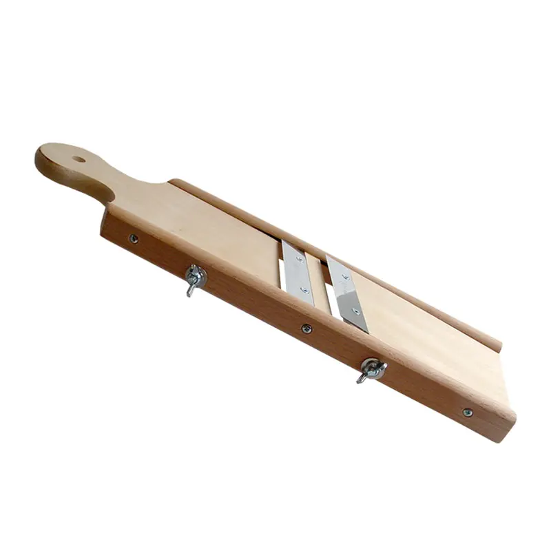 Adjustable Two-Blade Food Slicer (38×12 Cm) 1