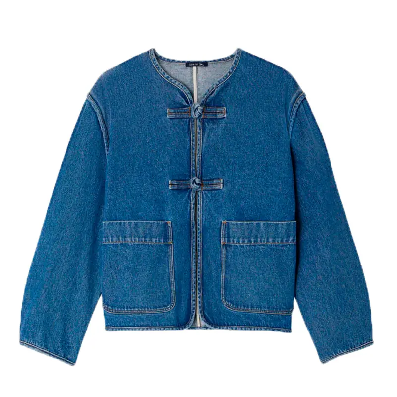 Agatha Blue Denim Jacket 1