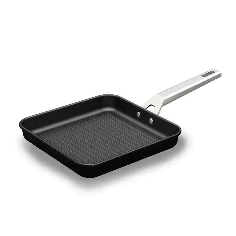 Aire Induction-Compatible Grill Pan – 23 X 23 Cm Square Surface 1