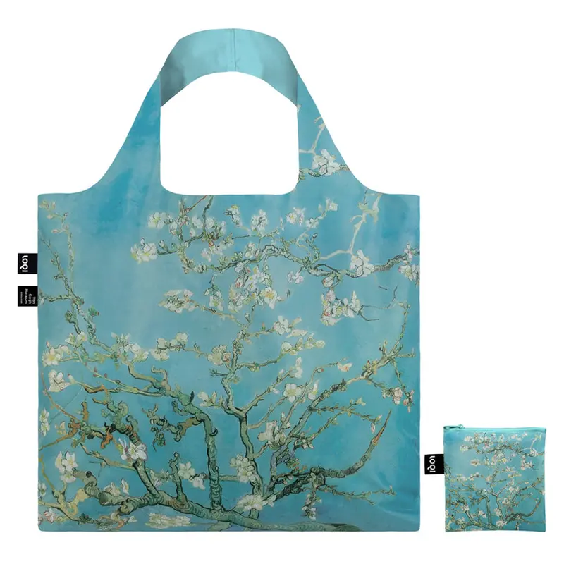 Almond Blossom Inspired Recycled Tote By Van Gogh, 50X42/69 Cm 1