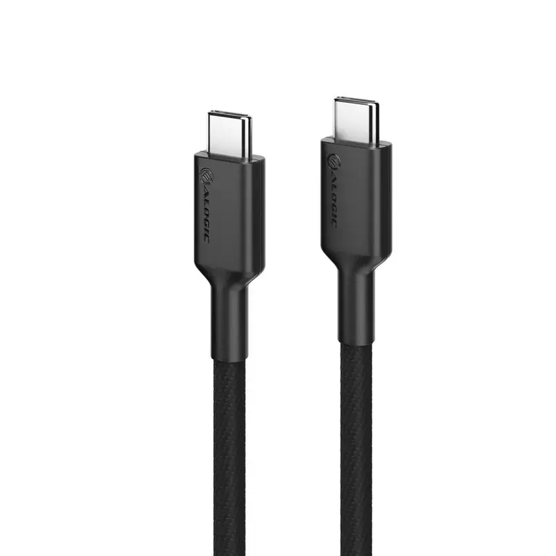 Alogic Elements Pro Usb-C To Usb-C Cable – Usb 2.0, 5A/480Mbps, Black Elpcc202-Bk 1