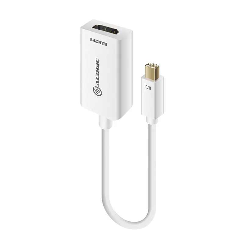Alogic Premium Mini Displayport To Hdmi Adapter – 15Cm, Male-To-Female Mdp-Hdmi-Aic 1