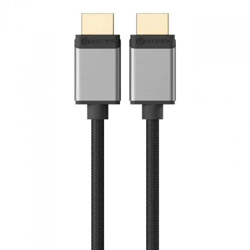 Alogic Sulhd01-Sgr Super Ultra 8K Hdmi Cable – Male-To-Male, Space Grey 1