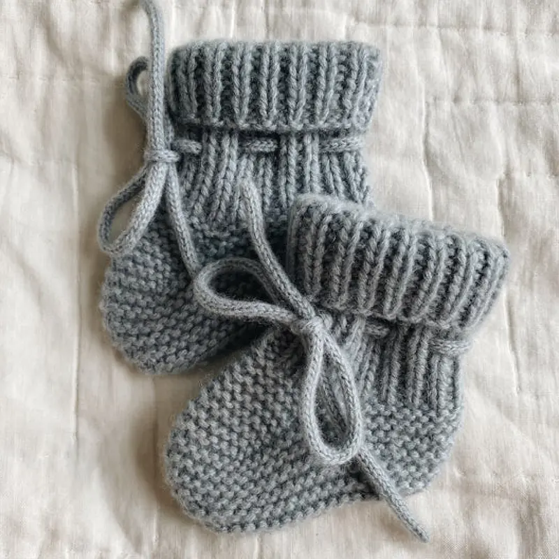 Alpha Baby Swaddle Blanket In Dove Grey 1