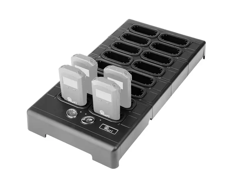 Ampetronic Auri-D16-0 Professional 16-Bay Docking Station With Charging And Control 1