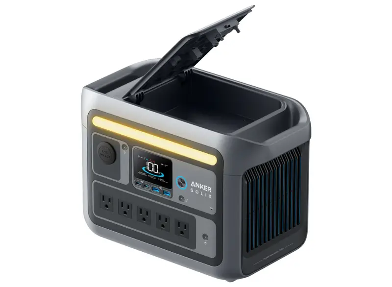 Anker Solix C800 Portable Power Station – 768Wh Capacity, 1200W Output (Model A1755211) 1