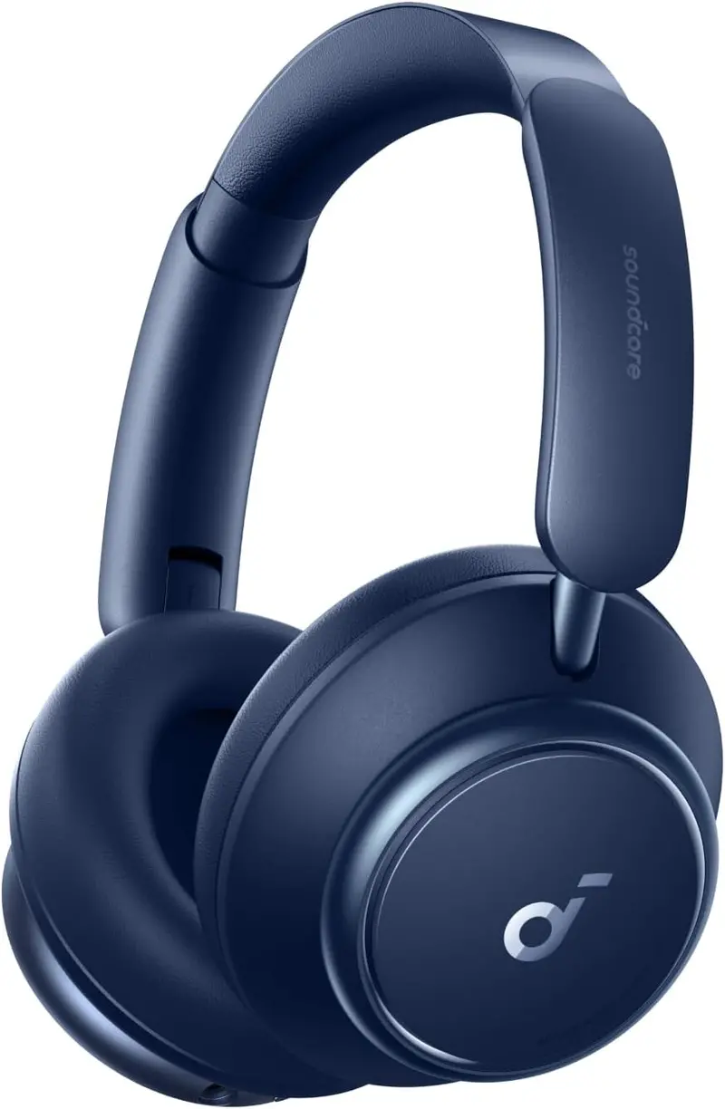Anker Space Q45 Hybrid Headphones — Usb-C/Bluetooth, Blue | A3040G31 1