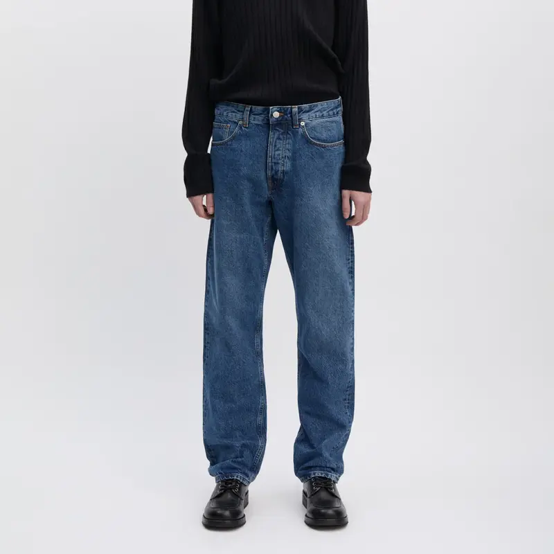 Another Jeans 1.0 In Used Blue – Authentic Wash, Straight Leg Cut 1