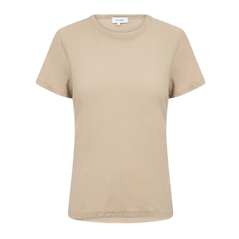 Any 1 Plaza Taupe Crewneck T-Shirt 1