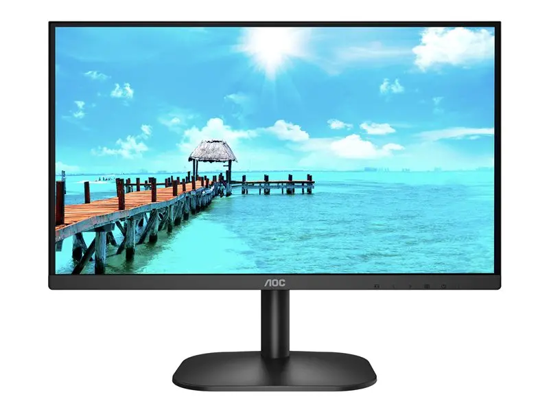 Aoc 21.5" Full Hd Va Monitor – 75Hz, High Contrast, Space-Saving Design 1