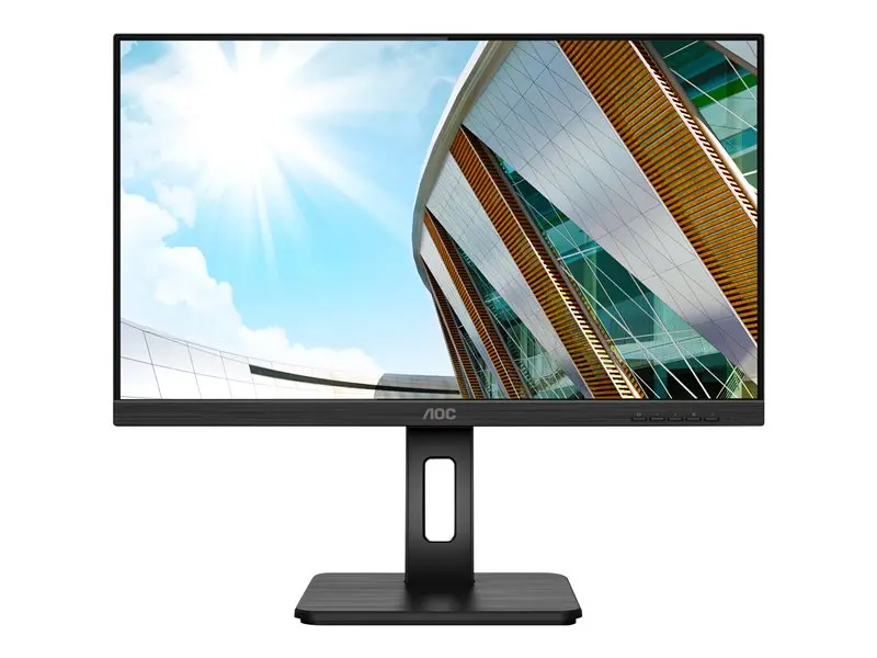 Aoc 23.8" Entry-Level Ips Monitor – 75Hz, Hdmi/Displayport, Energy Efficient 1