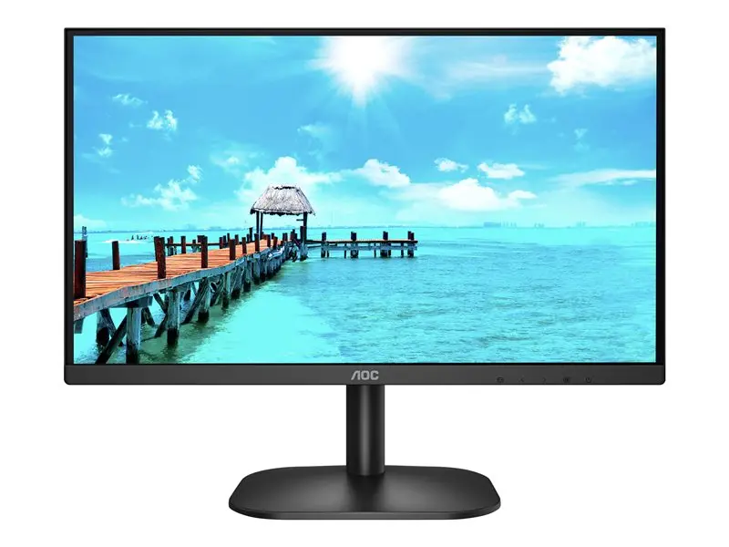 Aoc 23.8" Full Hd Ips Monitor – 75Hz, Low Blue Light, Flicker-Free Display 1