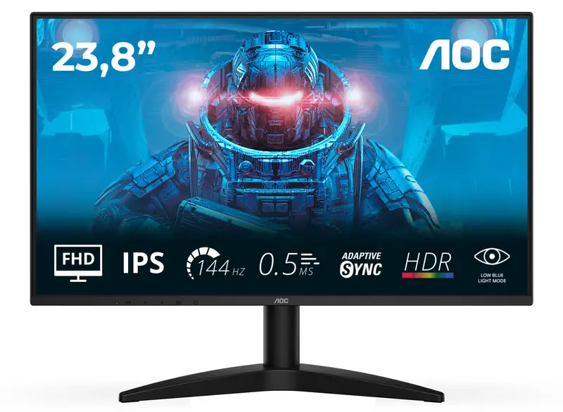Aoc 24B36X 23.8-Inch Full Hd Monitor – 144Hz, 4Ms, Versatile For Office And Media Use 1