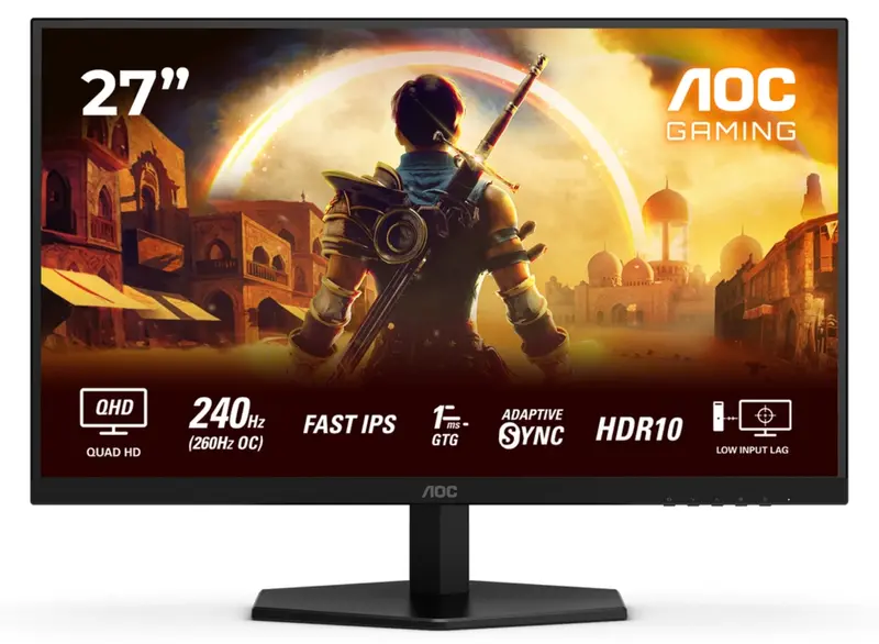 Aoc Q27G42Ze 27" Qhd Gaming Monitor — 240Hz, 0.3Ms 1