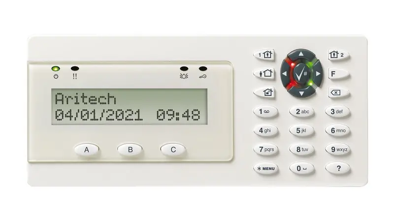 Aritech Ats1135 Advisor Advanced Keypad For Residential Security Systems 1