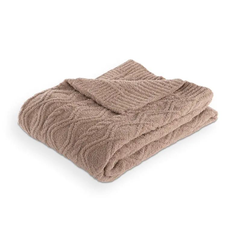 Aspen Knit Throw Blanket – Soft 170×130 Cm Handcrafted Design 1