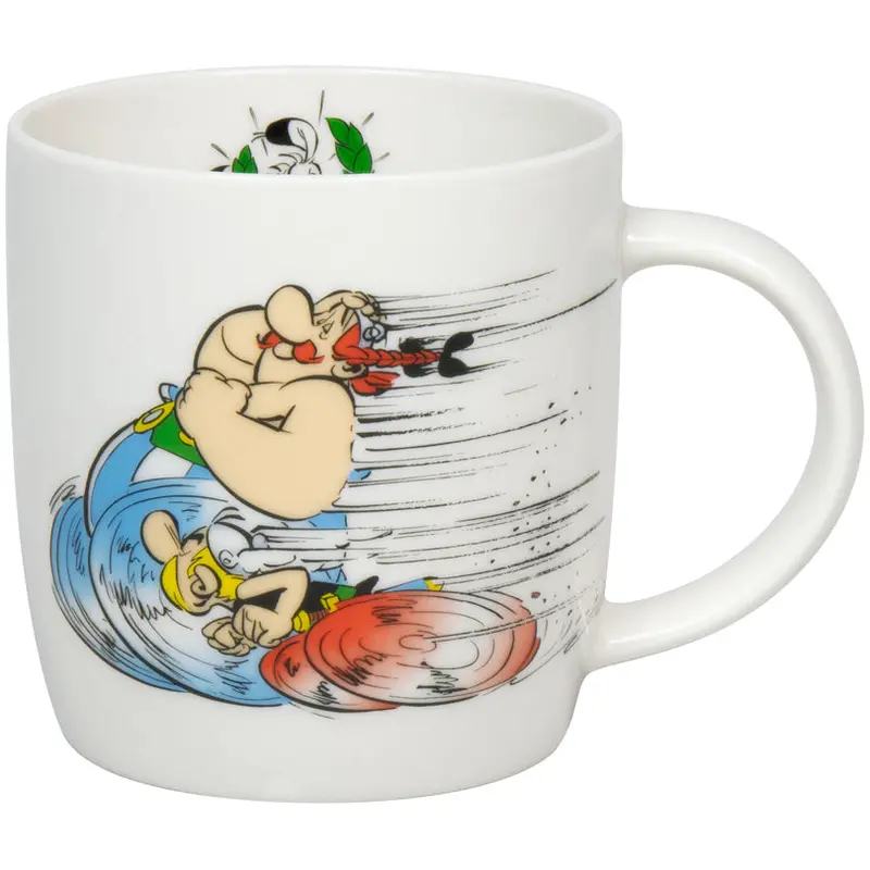 Asterix-Themed Coffee Mug – Running Motif, 350 Ml, 8.8 Cm Ø × 9.2 Cm Height 1