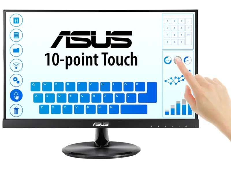 Asus Vt229H 21.5" Full Hd Touch Monitor — 60Hz, 5Ms 1