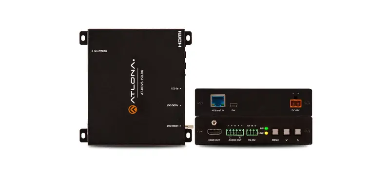 Atlona At-Hdvs-150-Rx Hdbaset Receiver With Hdmi Scaling And Decoding 1