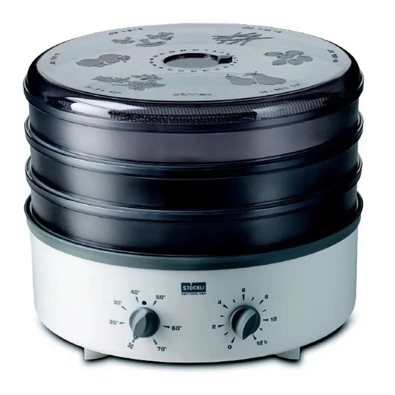 Automatic Food Dehydrator With Timer & Stainless Steel Tray – 33.5 X 27.5 Cm 1