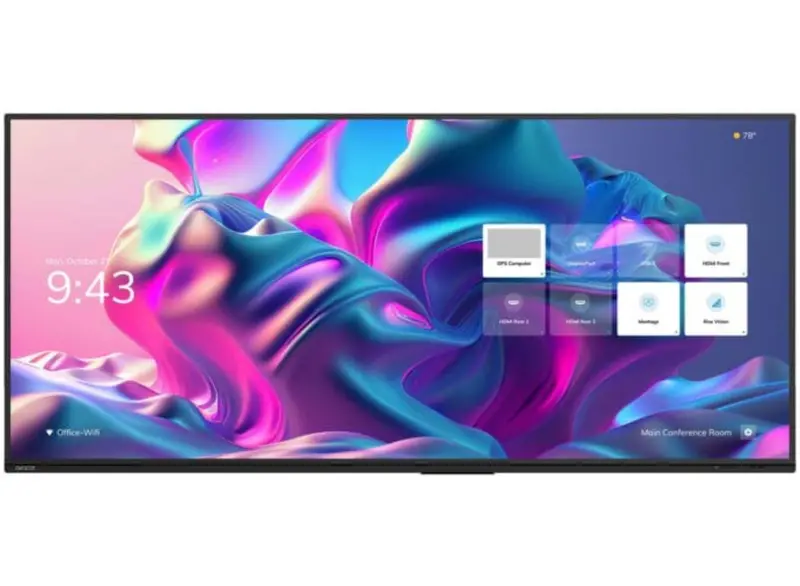 Avocor Ave-9200 E-Series Interactive Display – 92" 5K Ir Touchscreen For Collaboration 1
