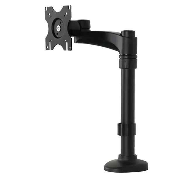 B-Tech Bt7372/B Tilt-And-Swivel Single-Arm Desk Mount For Enhanced Ergonomics 1