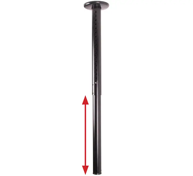 B-Tech Bt7851 Adjustable Drop Ceiling Mount Designed For Ø50Mm Vertical Poles 1