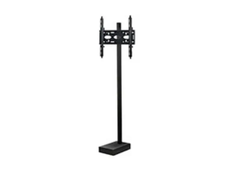 B-Tech Bt8577/B Bolt-Down Digital Signage Floor Stand With Retractable Base 1