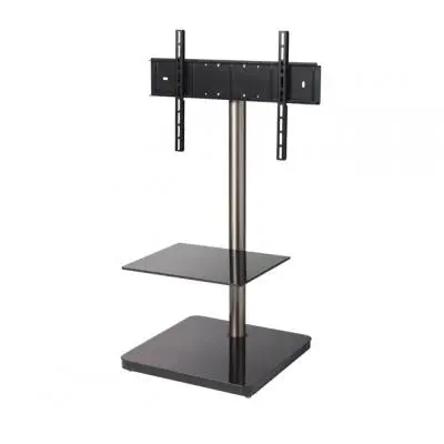 B-Tech Btf800/Bs – Square-Base Flat Screen Tv Stand For Modern Display Setups 1
