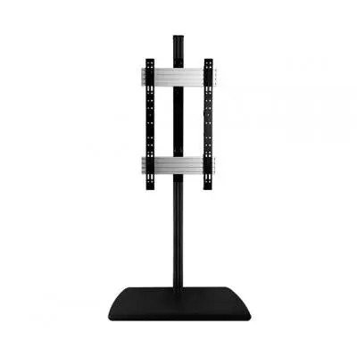B-Tech Btf843/Bb – Portrait-Oriented Universal Floor Stand For 60–85 Inch Flat Screens 1
