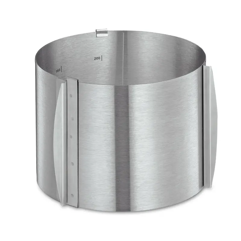 Bake Adjustable Extra-Tall Cake Ring – 16–30 Cm Diameter × 14.5 Cm Height 1