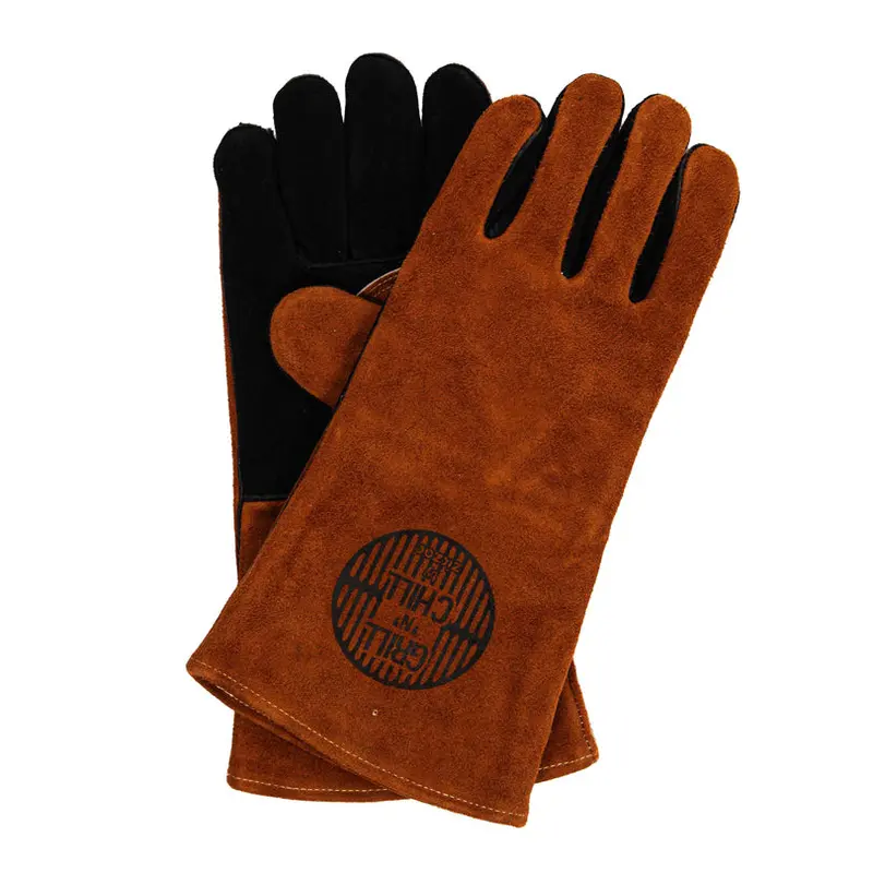 Bbq Heat-Resistant Oven Gloves (Pair), 36X19 Cm 1
