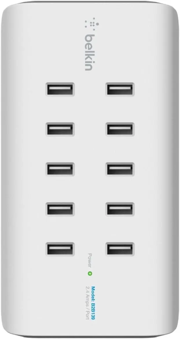 Belkin 10-Port Usb Charging Station – High-Power Desktop Charging Hub (B2B139Vf) 1