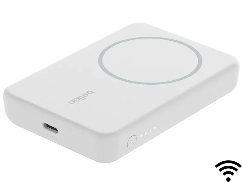 Belkin 5K Magnetic Wireless Power Bank With Integrated Stand – 5,000Mah Portable Charger 1